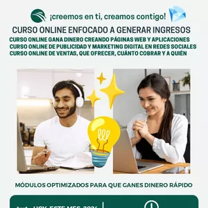 Imagen de portada para Curso online GANA DINERO CREANDO PÁGINAS DE INTERNET Y APLICACIONES MÓVILES