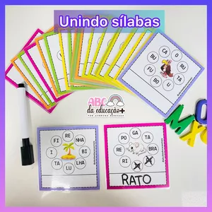 Imagem de capa para o Ebook UNINDO SÍLABAS