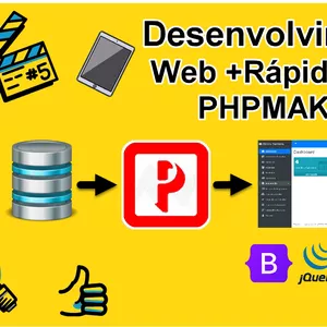 Imagem do curso Curso de Desenvolvimento Web +Rápido com PhpMaker 2019