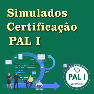 Imagem de capa para o Ebook Simulados Certificação: PAL I™ - Professional Agile Leadership I