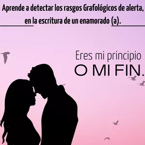 Imagen de portada para Curso online Rasgos Grafológicos de alerta en la escritura de un enamorado (a)