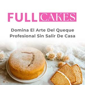 Imagen de portada para Curso online Full Cakes Pro: Repostería Artesanal