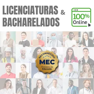 Imagem do curso Bacharelados e Licenciaturas 100% EaD