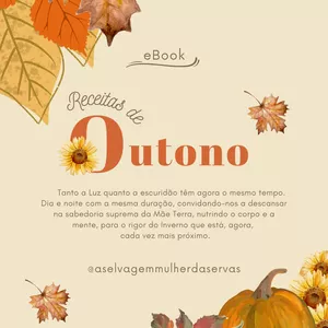 Imagem de capa para o Ebook Ebook - Receitas Outono - Ayurveda