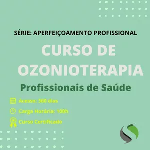 Imagem de capa para o Curso online CURSO DE HABILITAÇÃO EM OZONIOTERAPIA PARA ENFERMEIROS