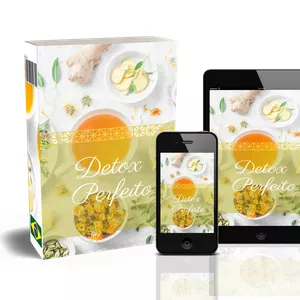 Imagem de capa para o Ebook Detox Perfeito