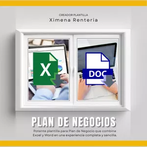 Imagen de portada para Curso online Plantilla Descargable de Excel + Word para realizar El Plan de Negocio 