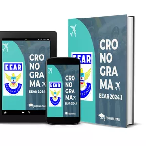 Imagem de capa para o Ebook CRONOGRAMA DE ESTUDOS PARA EEAR (2024-2025)