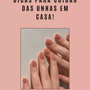 Imagem de capa para o Ebook Unhas perfeitas em casa.