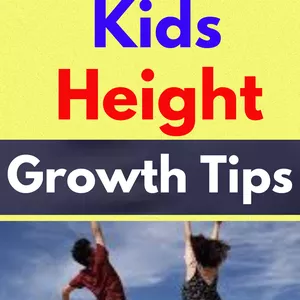 Cover image for Ebook Kids Height Growth Tips 