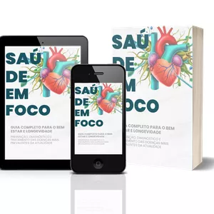 Imagem de capa para o Ebook Saúde em Foco: Guia Essencial para população geral sobre as doenças mais comuns da atualidade
