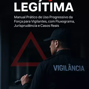 Imagem de capa para o Ebook FORÇA LEGÍTIMA - USO PROGRESSIVO DA FORÇA PARA VIGILANTES