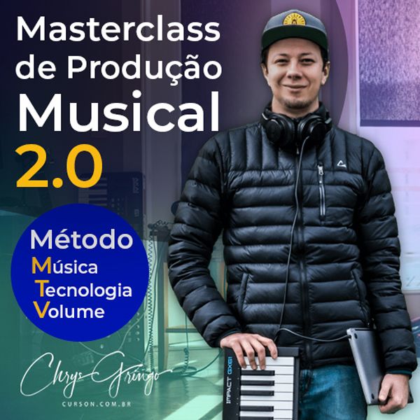 Masterclass de Produção Musical 2.0 com Chrys Gringo grátis