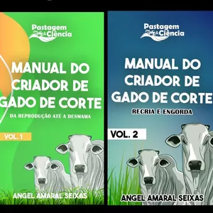 Imagem de capa para o Ebook Manual - Gado de Corte - Vol.1 e 2