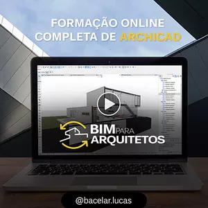 Imagem de capa para o Curso online Ass. Curso BIM para Arquitetos