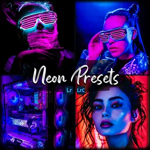 Imagem de capa para o Curso online Neon Presets