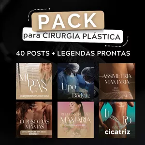 Imagem do curso PACKS DE POSTS PREMIUM PARA CIRURGIA PLÁSTICA
