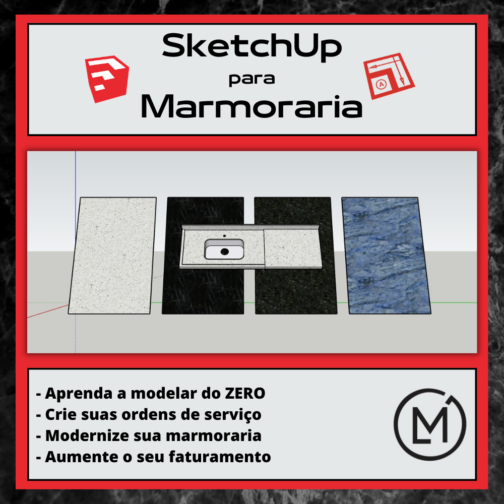Imagem do curso SketchUp para Marmoraria