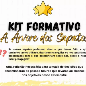 Imagem de capa para o Ebook KIT FORMATIVO A ÁRVORE DOS SAPATOS 