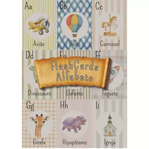 Imagem de capa para o Ebook FlashCards Alfabeto