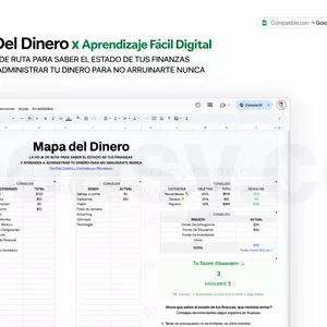 Imagen de portada para Ebook Mapa del Dinero - La Herramienta Que Te Muestra Exactamente A Dónde Va Tu Dinero