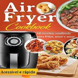Imagem principal do produto 60 receitas Air Fryer  saudáveis para fritar  e assar para toda a família