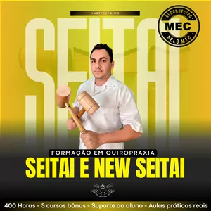 Imagem de capa para o Curso online Curso Seitai e New Seitai Instrumental 400 horas - Reconhecido pelo MEC