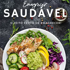 Imagem de capa para o Ebook Emagrecer Saudável