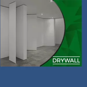 Imagem de capa para o Ebook Drywall, Montagem e Instalação.