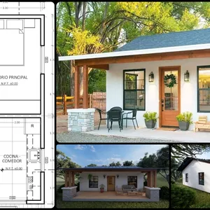 Imagen de portada para Curso online Planos Arquitectónicos para Casa de Campo de 80 metros cuadrados: ¡Construye la Casa de Tus Sueños en el Campo!