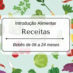 Imagem de capa para o Ebook Introdução Alimentar - Comer, Rezar e Brincar