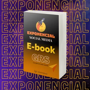 Imagem de capa para o Ebook EXPONENCIAL Social Media 