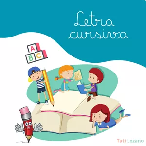 Imagem de capa para o Ebook Material Letra Cursiva