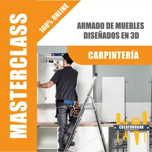 Imagen de portada para Curso online Armado de muebles diseñados en 3D