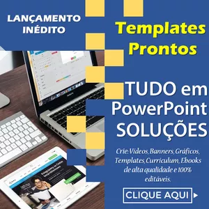 Imagem de capa para o Curso online Slides Prontos e Editáveis PowerPoint Videos e Graficos