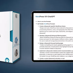 Cover image for Online course Wordpress Prompts