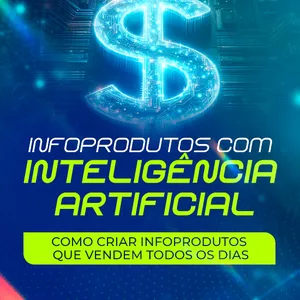 Imagem de capa para o Curso online Infoprodutos com I.A.