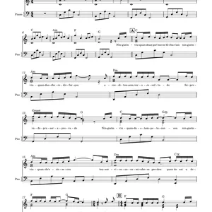 Imagem de capa para o Ebook Ninguém Viu - Eula Cris- Cifra - melodia e Letra - Clave de F