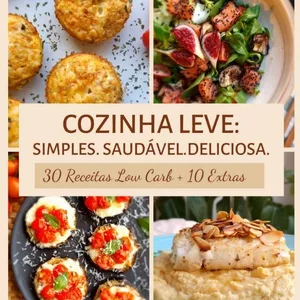 Imagem de capa para o Ebook COZINHA LEVE: SIMPLES. SAUDÁVEL.DELICIOSA