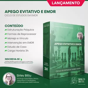 Imagem de capa para o Curso online CICLO DE ESTUDOS EM EMDR- AULA APEGO EVITATIVO
