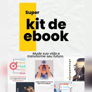 Imagem de capa para o Ebook eBOOK = TRANSFORME SUA VIDA COM PASSOS SIMPLES 