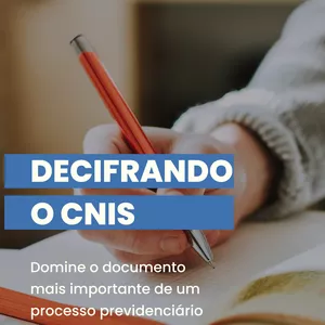 Imagem de capa para o Ebook DECIFRANDO O CNIS