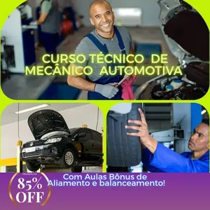 Imagem de Curso técnico de  mecânico Automotiva  criado por wanderson Alves Martins na hotmart