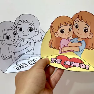 Imagem de capa para o Ebook Atividade 3D Dia das Mães