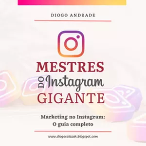 Imagem de capa para o Ebook Mestres do Instagram Gigante