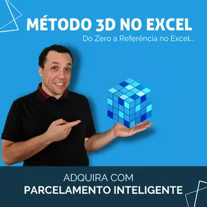 Imagem de capa para o Curso online MÉTODO 3D NO EXCEL - PARCELAMENTO INTELIGENTE