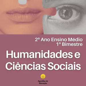 Imagem de capa para o Ebook Humanidades e Ciências Sociais 2º Ano 1º Bimestre (Ensino Médio) - Apostila com Planos de Aula