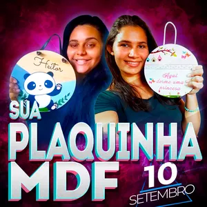 Imagem de Curso Sua Plaquinha MDF Redonda Infantil criado por DS EMPREENDIMENTOS DIGITAIS na hotmart