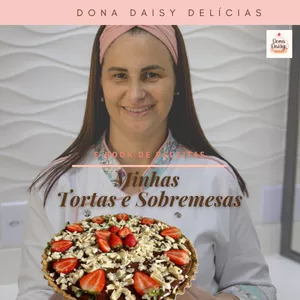 Imagem de capa para o Ebook Minhas Tortas e Sobremesas