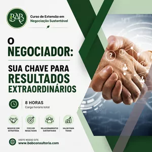 Imagem do curso Cursos Online: O Negociador